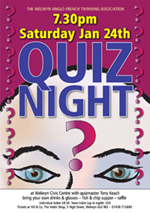 Poster for Quiz Night