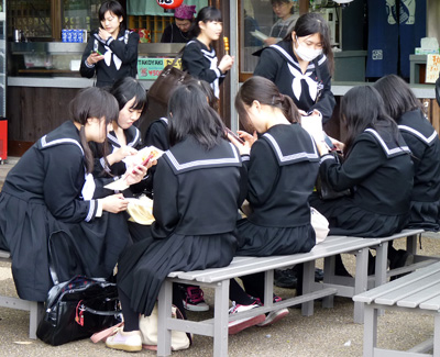 Japanese schoolgirls